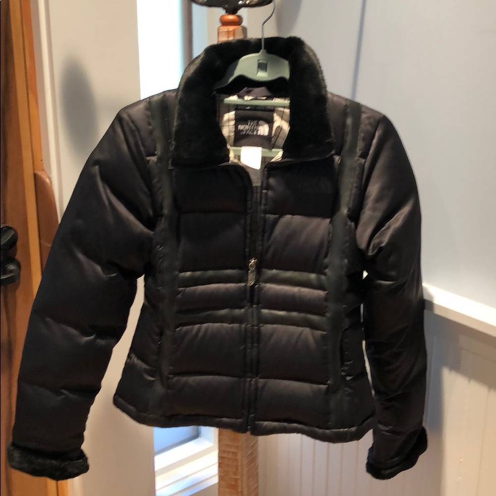 North face quilted jacket